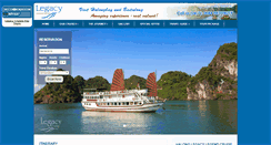 Desktop Screenshot of halonglegacycruise.com